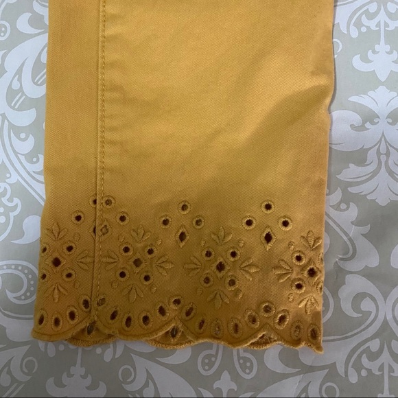 Loft - Eyelet Hem Girlfriend Chinos - Picture 6 of 8